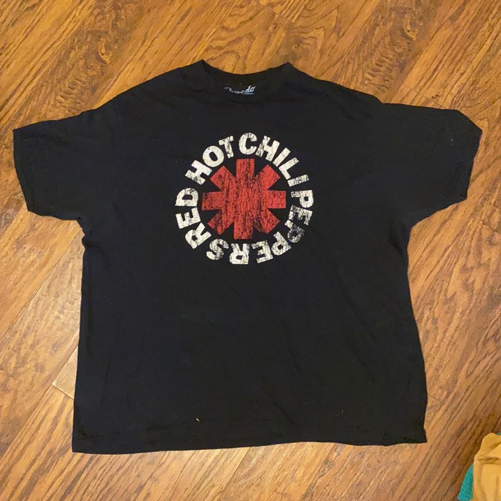 Oversized band tee (red hot chili peppers)